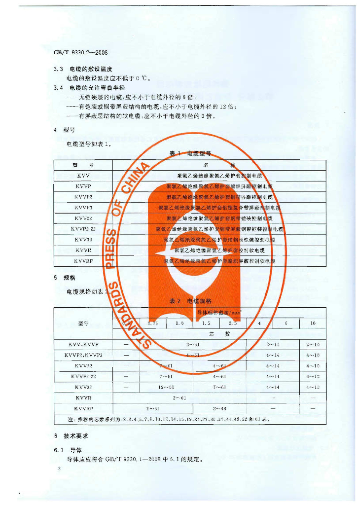 GB/T 9330.2-2008 标准预览