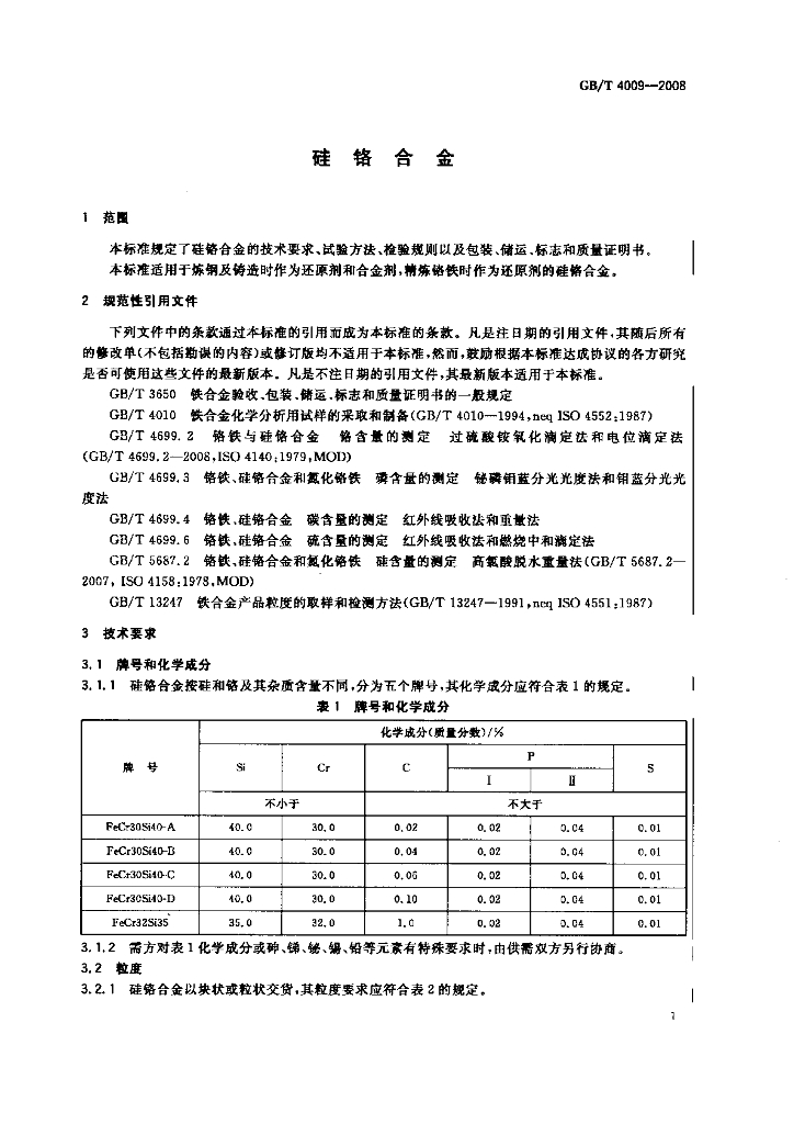 GB/T 4009-2008 标准预览