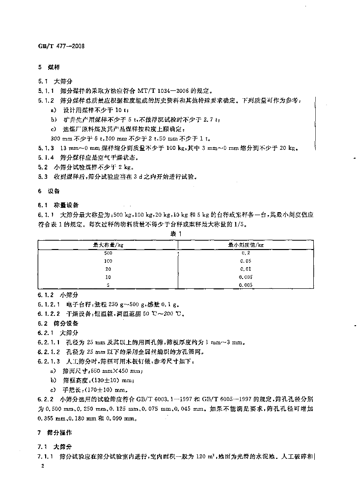 GB/T 477-2008 标准预览