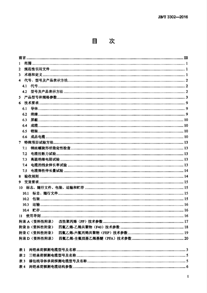 JB/T 3302-2016 标准预览