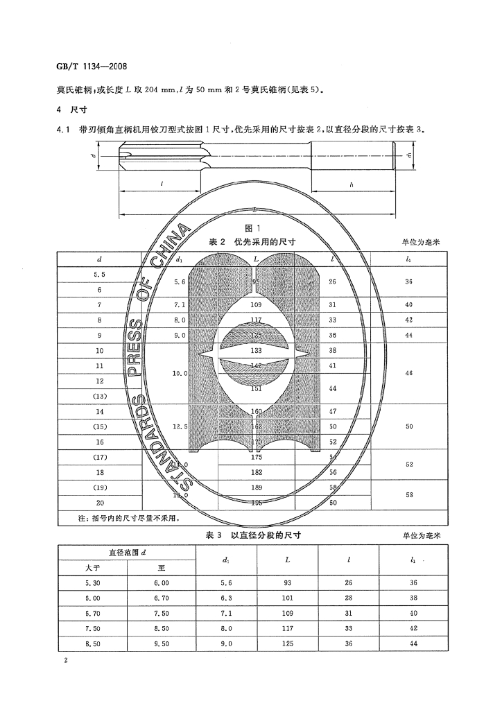 GB/T 1134-2008 标准预览