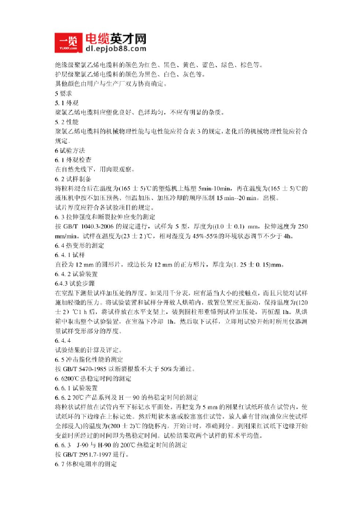 GB/T 8815-2008 标准预览