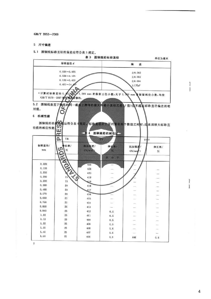 GB/T 3953-2009 标准预览
