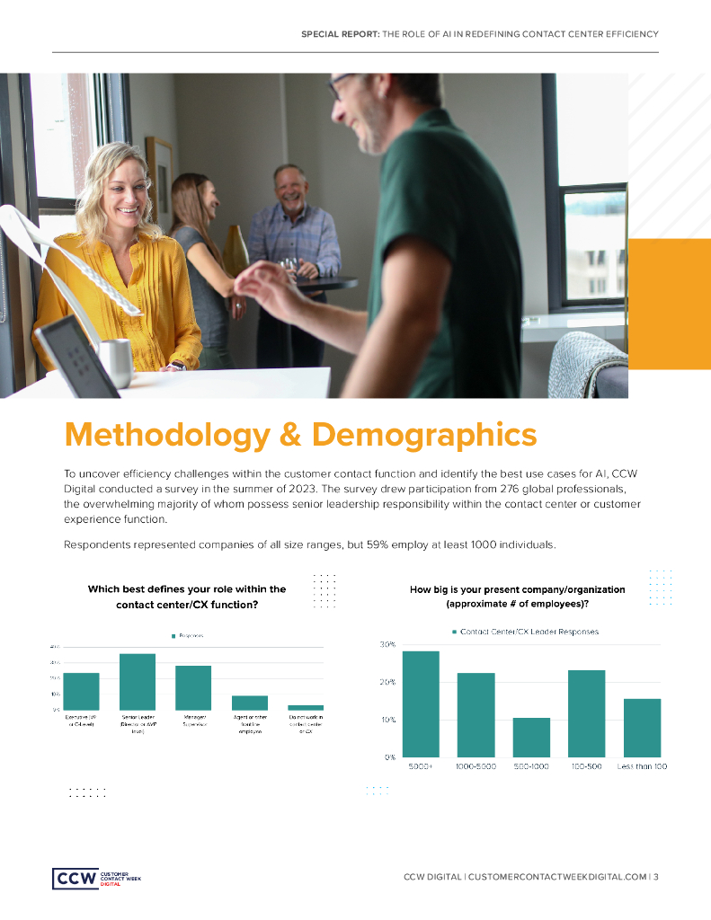 Sprinklr：2023年人工智能在重新定义联络中心效率方面的作用报告（英文版）_第3页