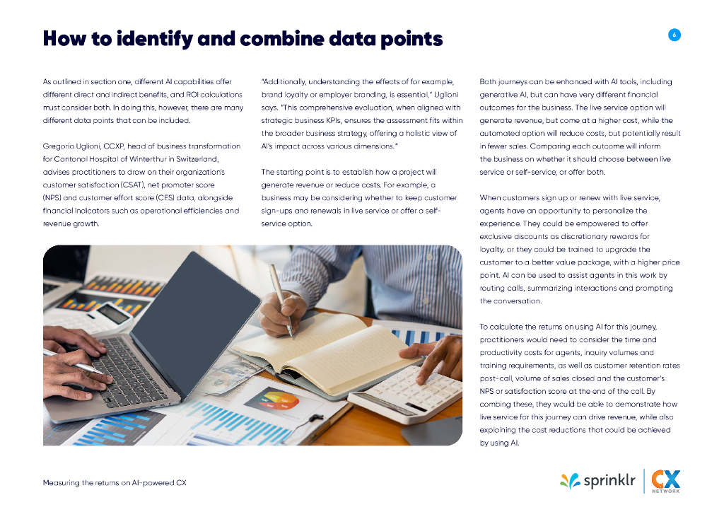 Sprinklr：2023年衡量欧洲人工智能驱动的客户体验的回报报告（英文版）_第6页