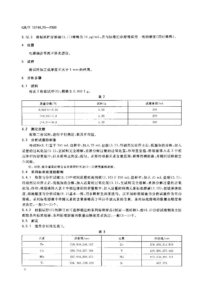 GB/T 13748.20-2009 标准预览