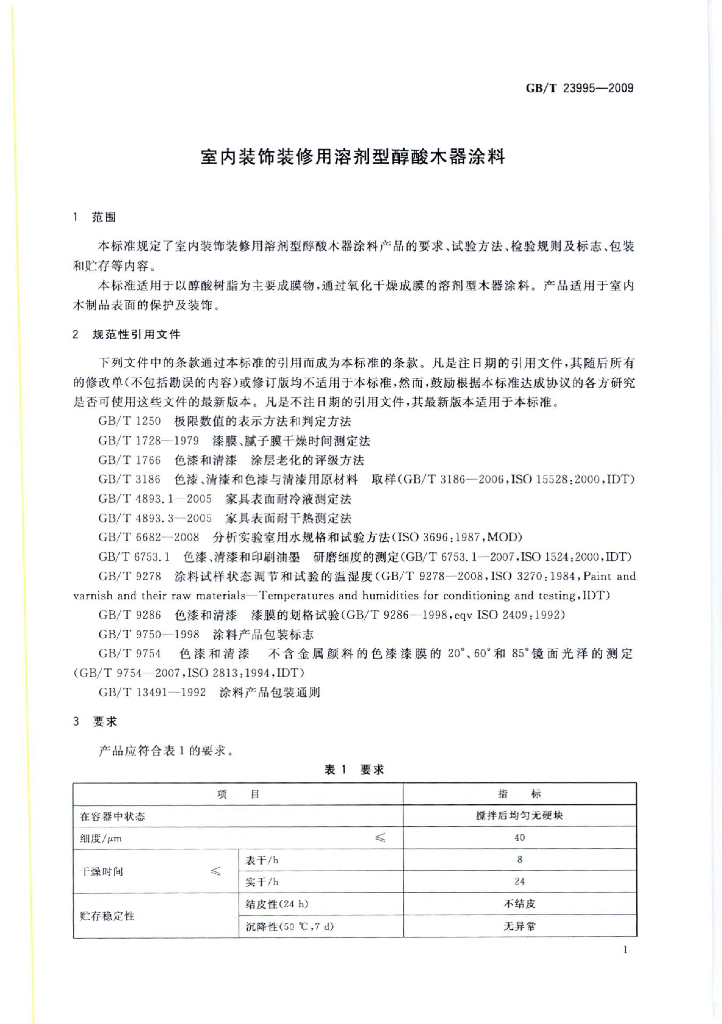 GB/T 23995-2009 标准预览