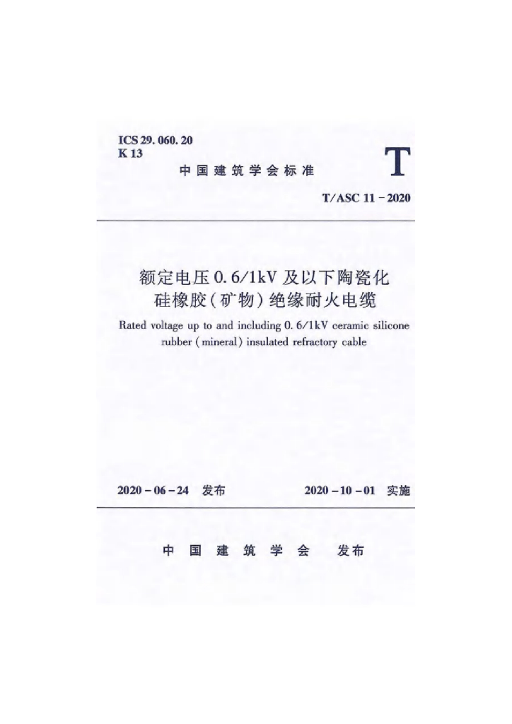 T/ASC 11-2020 标准预览