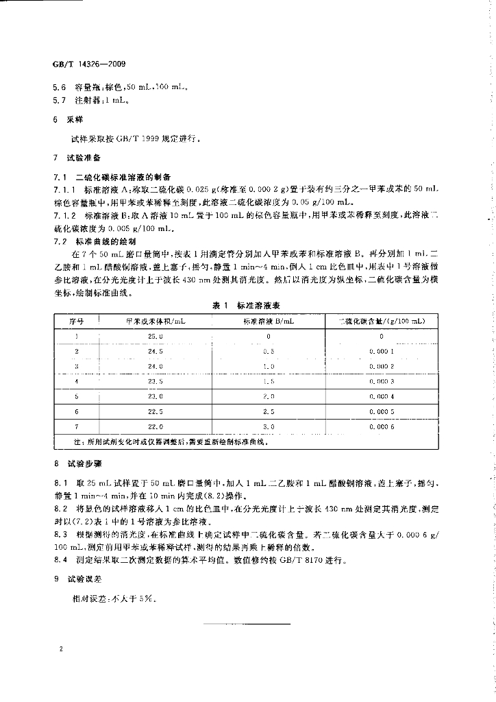 GB/T 14326-2009 标准预览