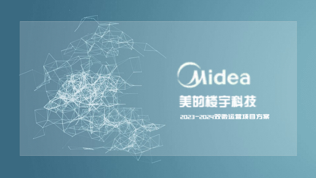 美的楼宇科技2023-2024双微运营项目方案