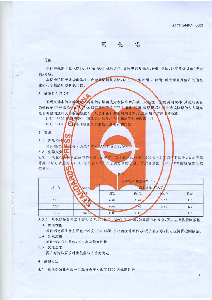 GB/T 24487-2009 标准预览