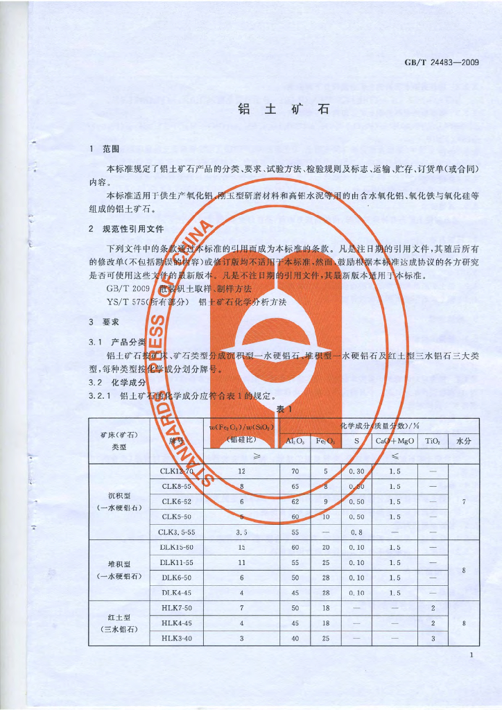 GB/T 24483-2009 标准预览