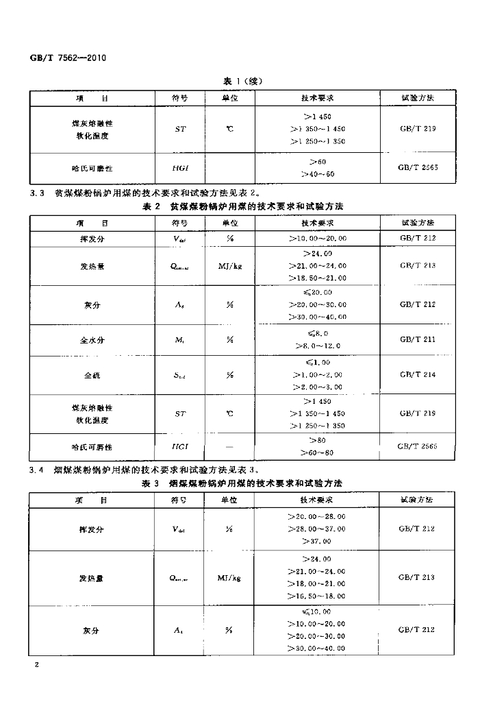GB/T 7562-2010 标准预览