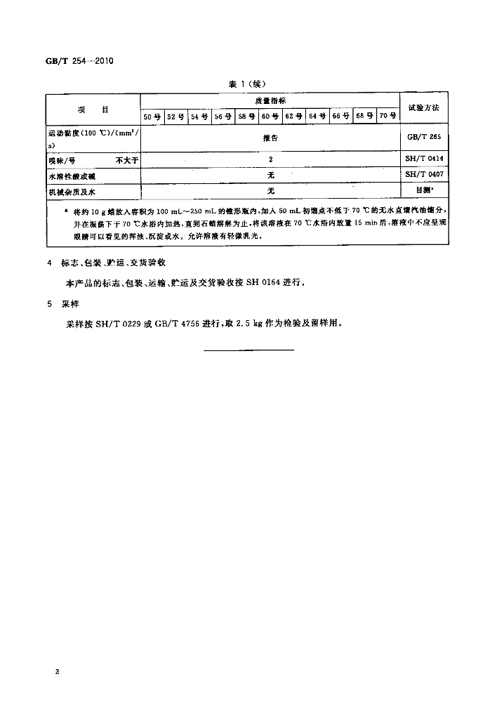 GB/T 254-2010 标准预览