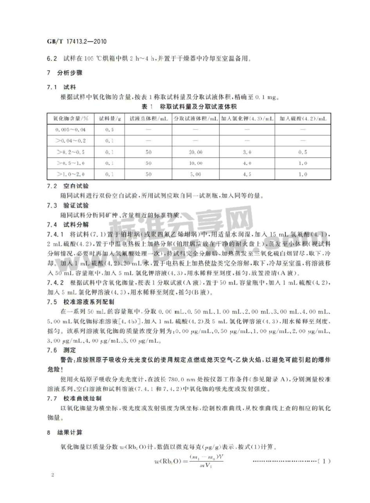 GB/T 17413.2-2010 标准预览