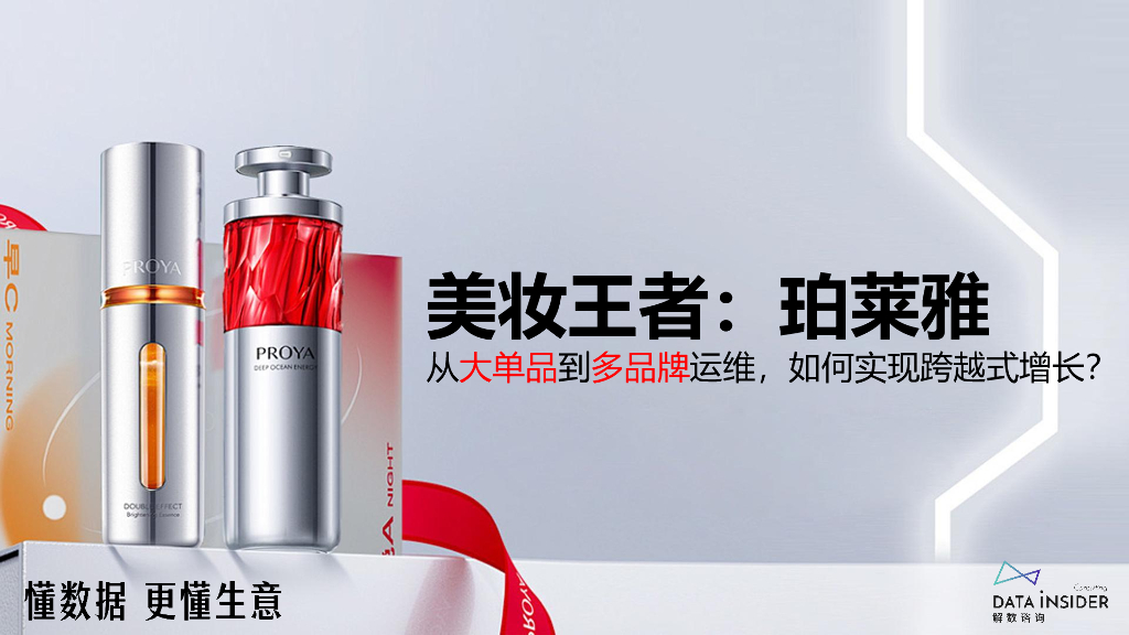 解数咨询：美妆王者：珀莱雅-从大单品到多品牌运维，如何实现跨越式增长？