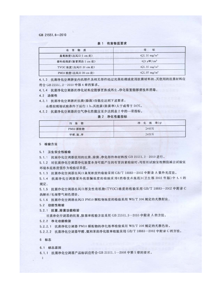 GB 21551.6-2010 标准预览