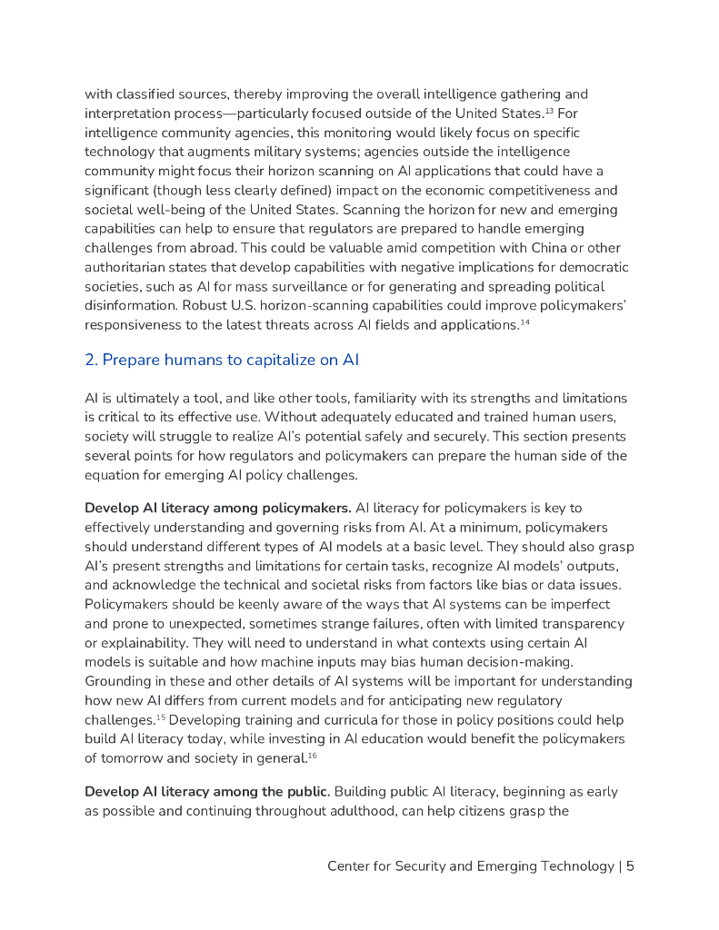 CSET美国安全与新兴技术中心：2024年有效治理人工智能的原则研究报告（英文版）_第6页