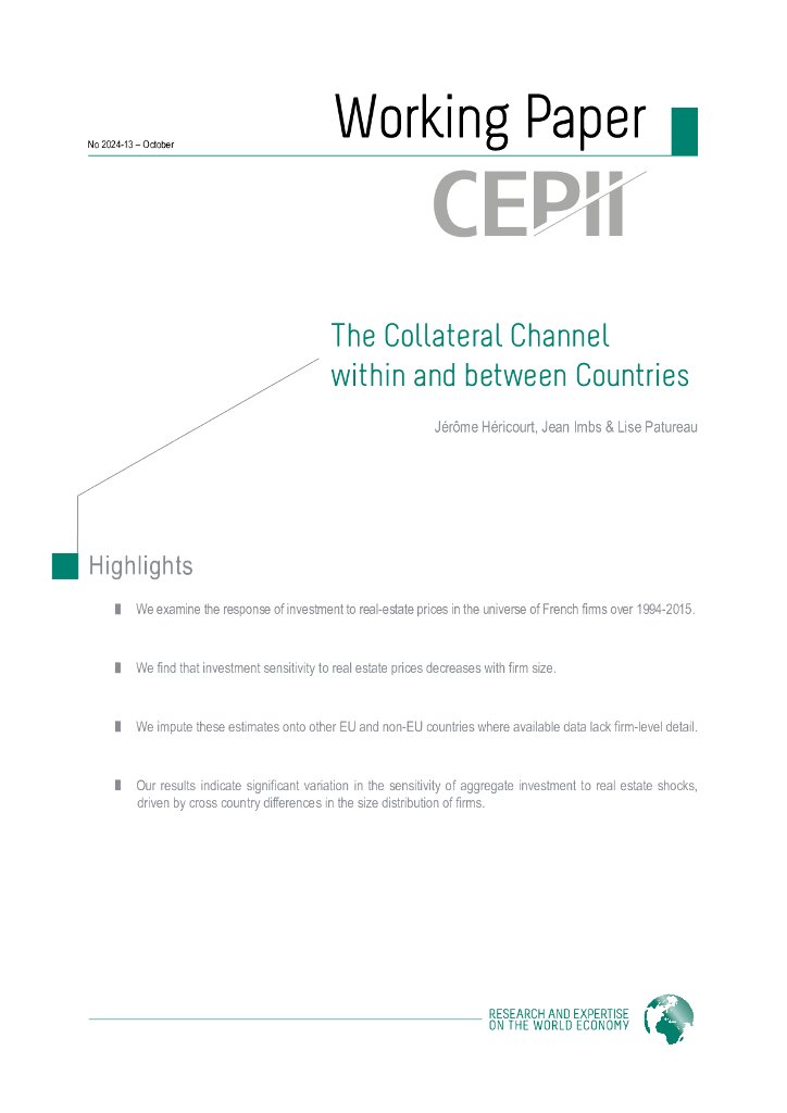 法国预测与国际信息中心：国家内部和国家之间的抵押品渠道（英文版）