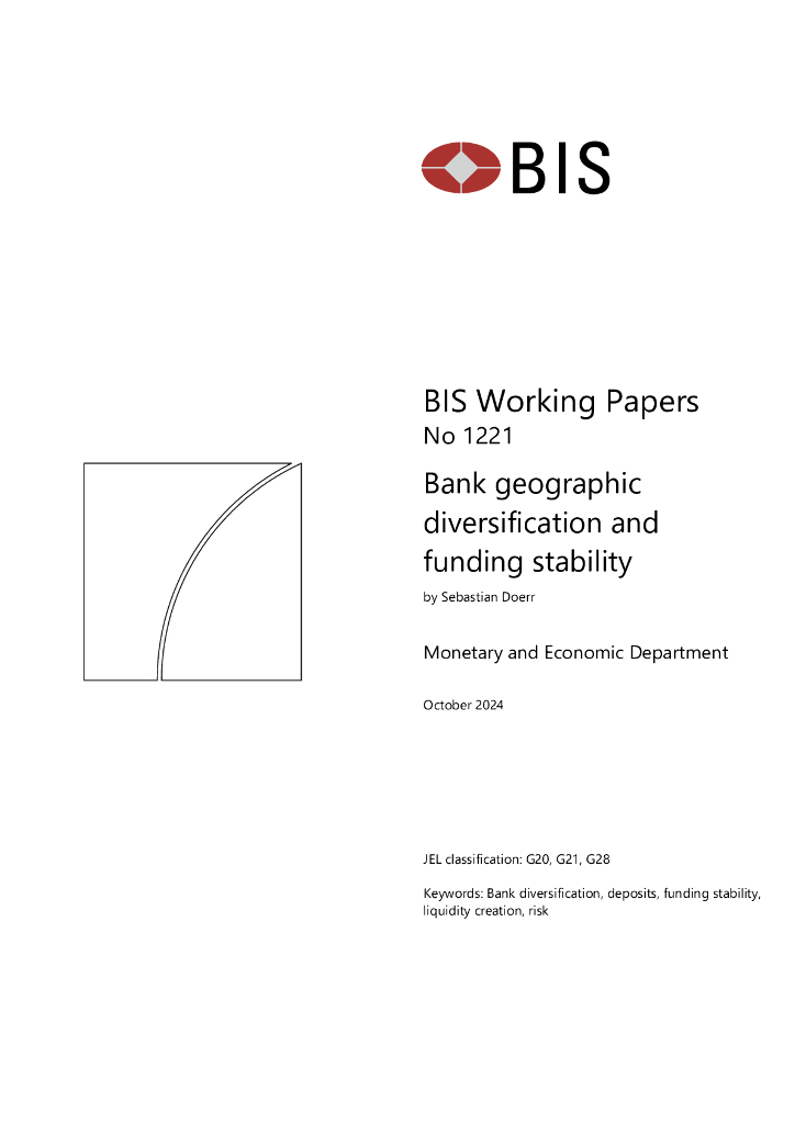 国际清算银行：银行地域多元化和资金稳定性（英文版）