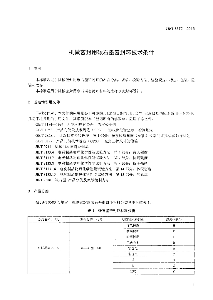 JB/T 8872-2016 标准预览