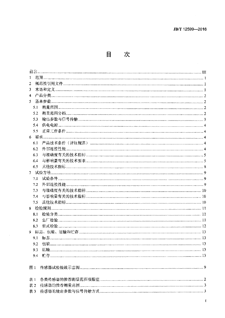 JB/T 12599-2016 标准预览