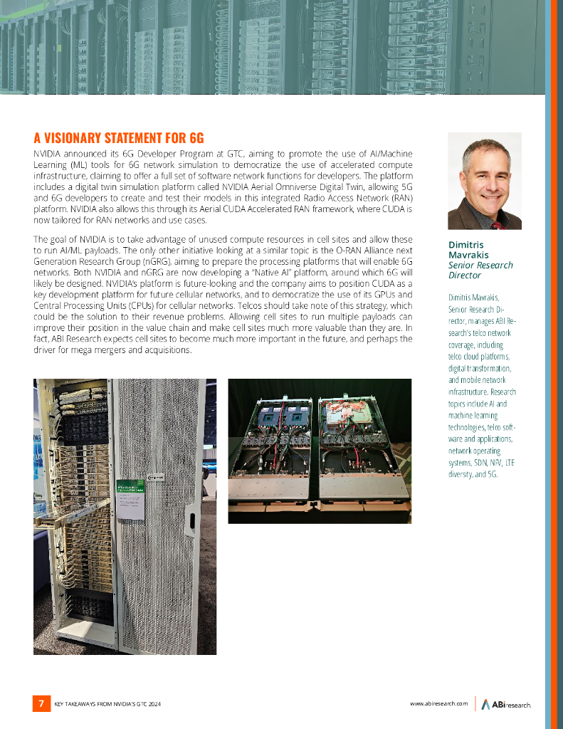 ABI Research：英伟达2024年GTC大会要点白皮书：人工智能时代的创新（英文版）_第7页