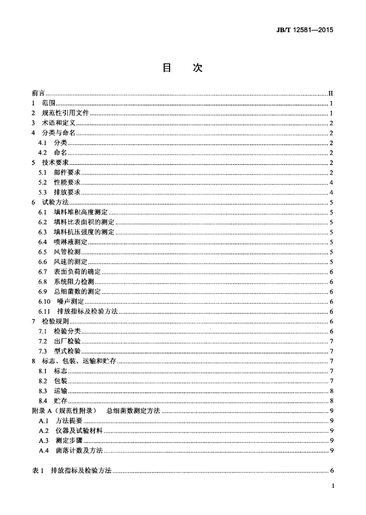 JB/T 12581-2015 标准预览