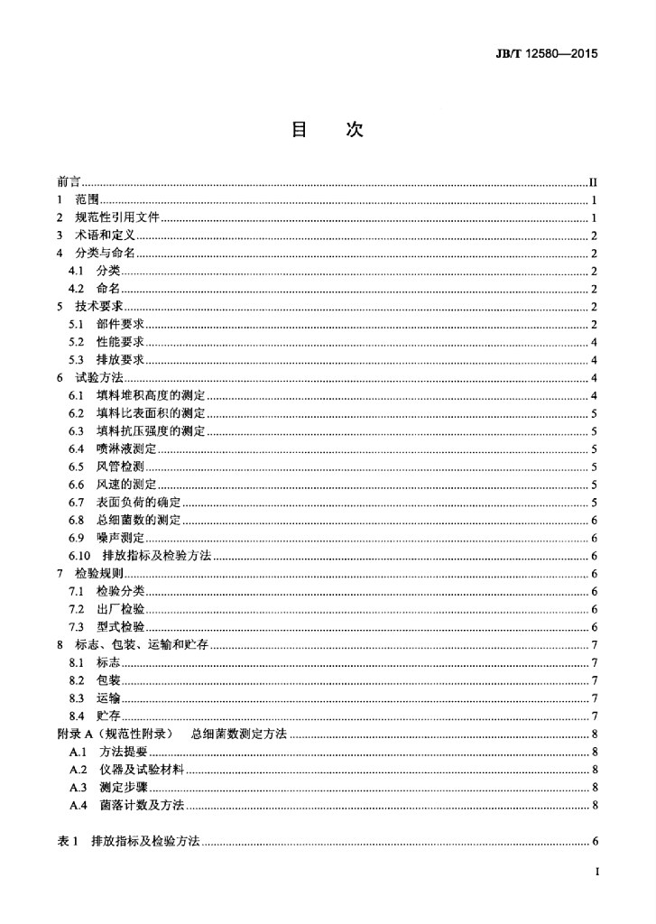 JB/T 12580-2015 标准预览