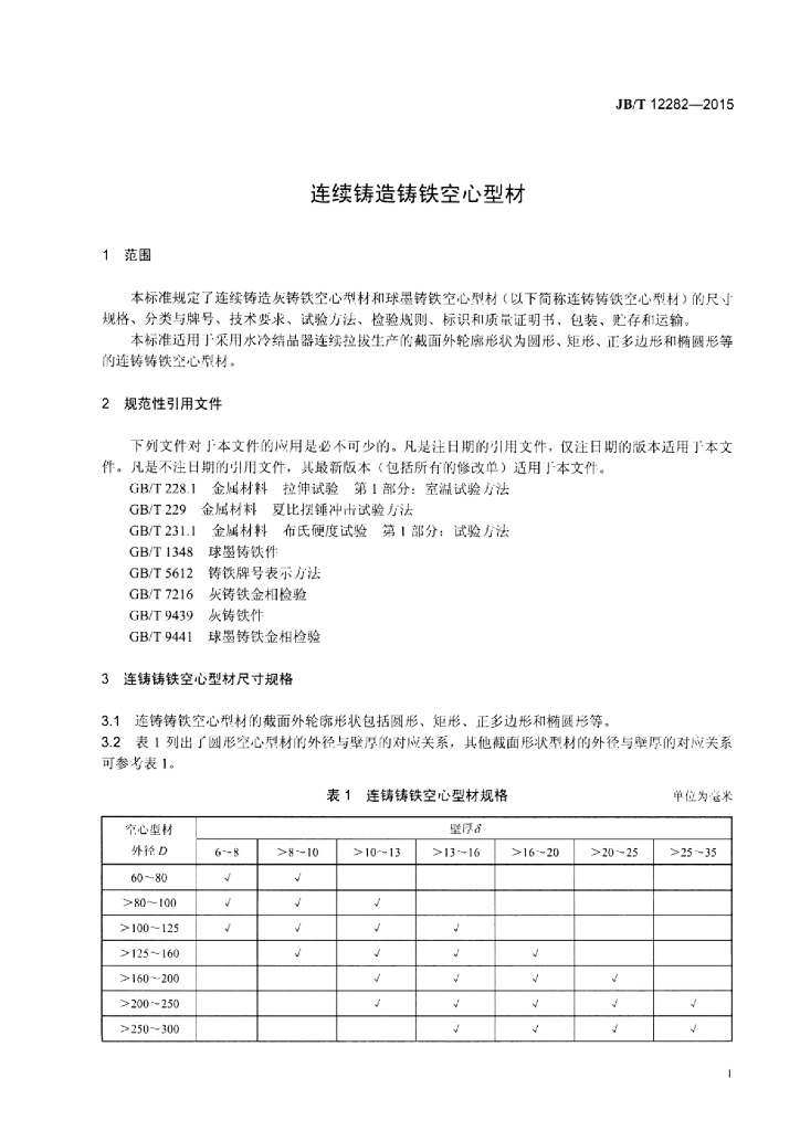 JB/T 12282-2015 标准预览