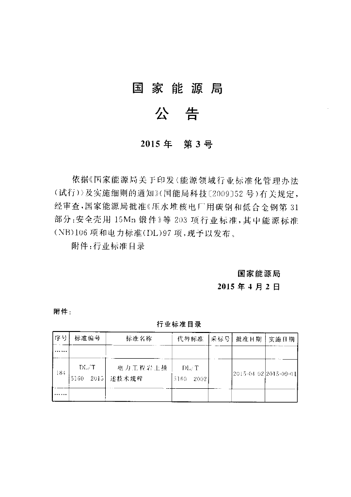DL/T 5160-2015 标准预览