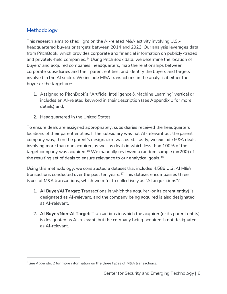 CSET：2024年收购人工智能公司：追踪美国人工智能并购报告（英文版）_第7页