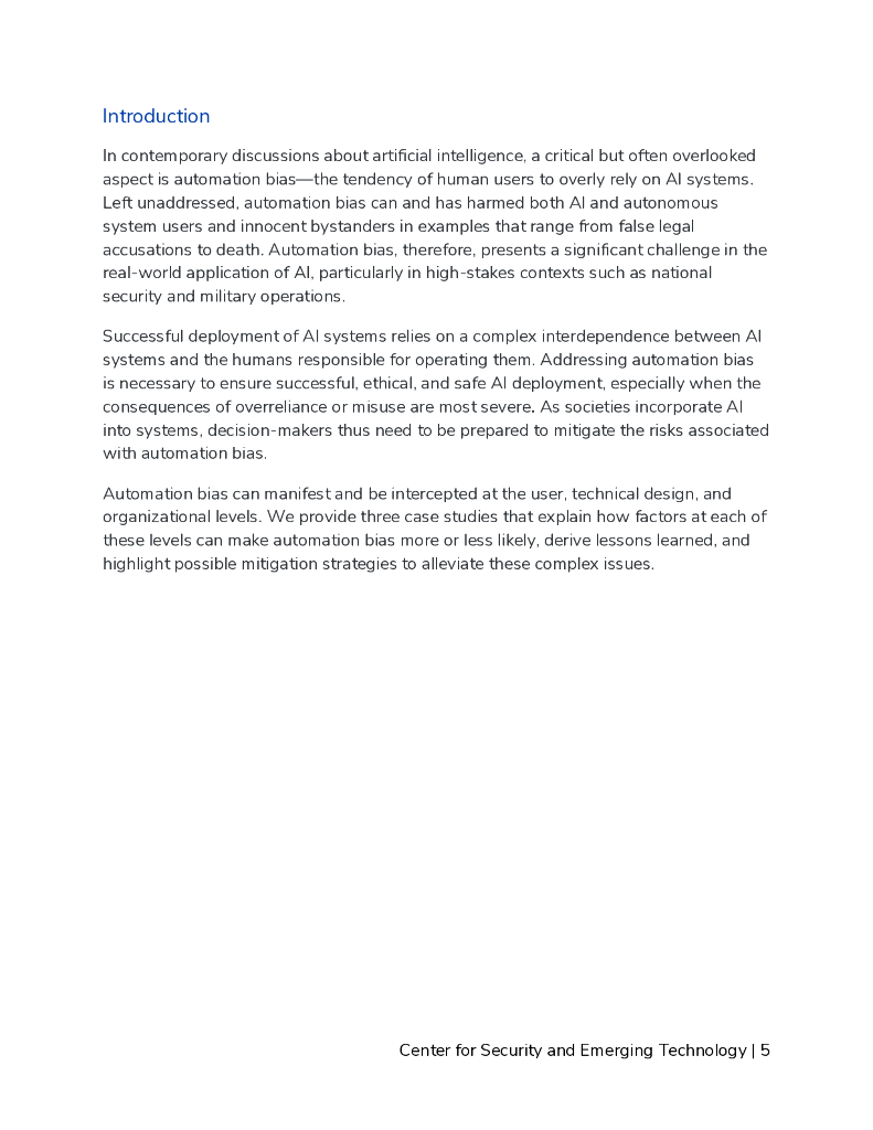 CSET：2024年人工智能安全与自动化偏见报告（英文版）_第6页