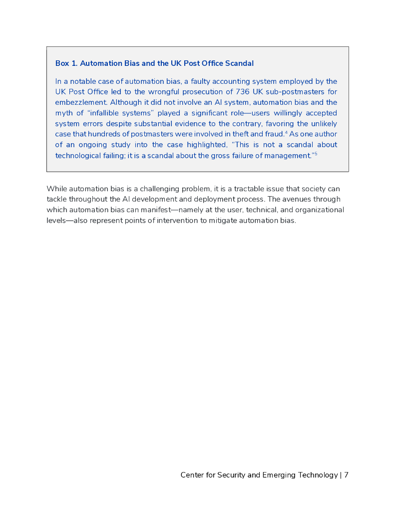CSET：2024年人工智能安全与自动化偏见报告（英文版）_第8页