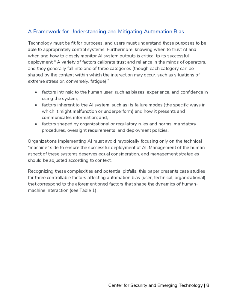 CSET：2024年人工智能安全与自动化偏见报告（英文版）_第9页