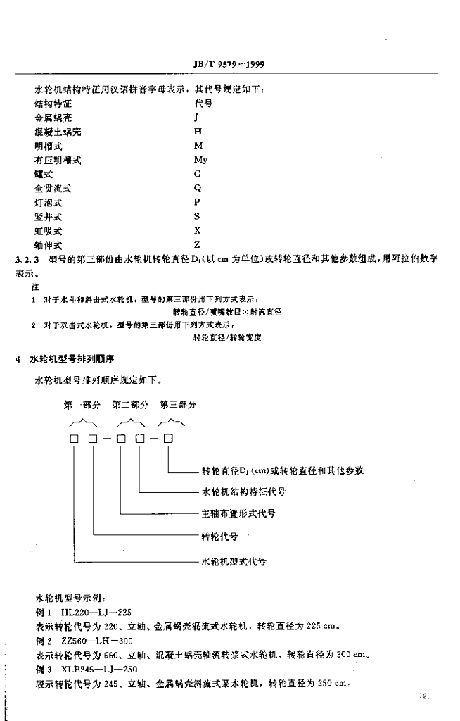 JB/T 9579-1999 标准预览
