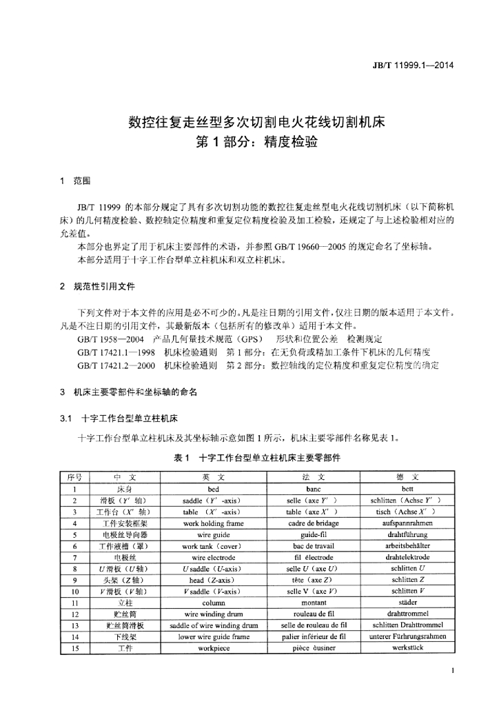 JB/T 11999.1-2014 标准预览