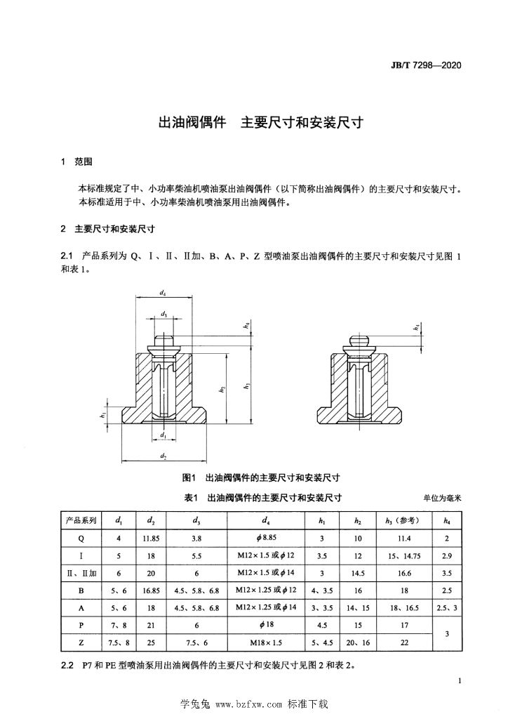 JB/T 7298-2020 标准预览