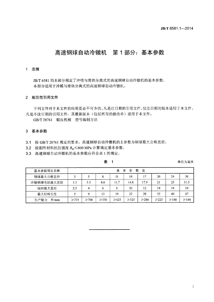 JB/T 6581.1-2014 标准预览