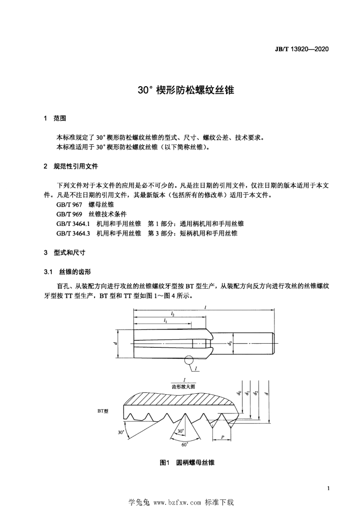 JB/T 13920-2020 标准预览