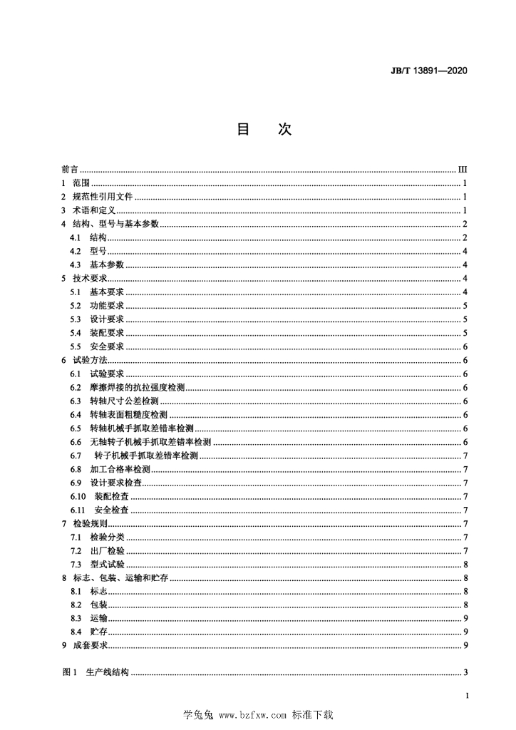 JB/T 13891-2020 标准预览