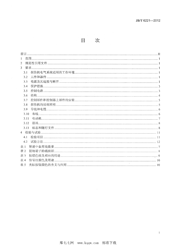 JB/T 6221-2012 标准预览