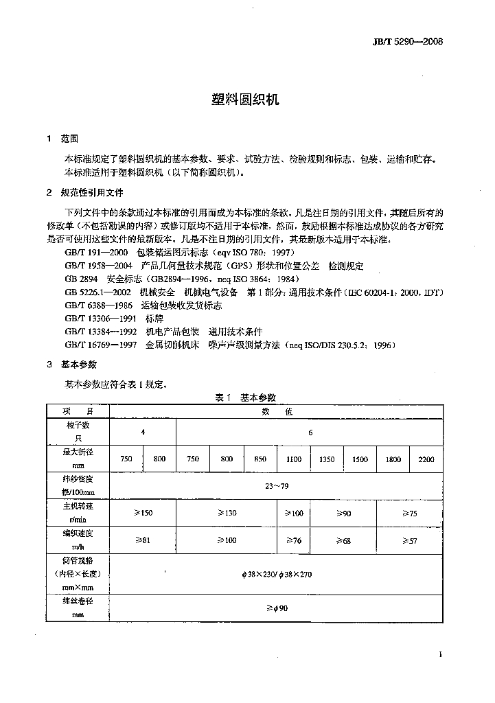 JB/T 5290-2008 标准预览