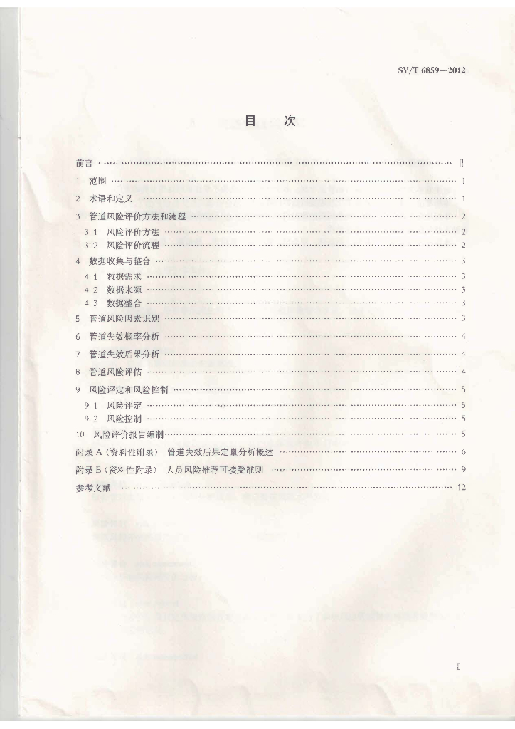 SY/T 6859-2012 标准预览
