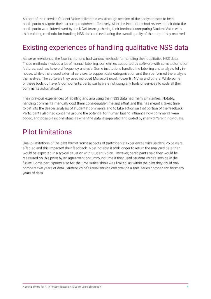 JISC：2024年国家高等教育人工智能中心-学生声音试点报告（英文版）_第6页