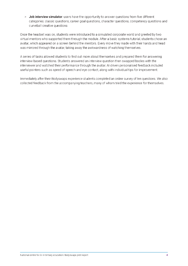 JISC：2022年国家高等教育人工智能中心-身体交换试点报告（英文版）_第6页
