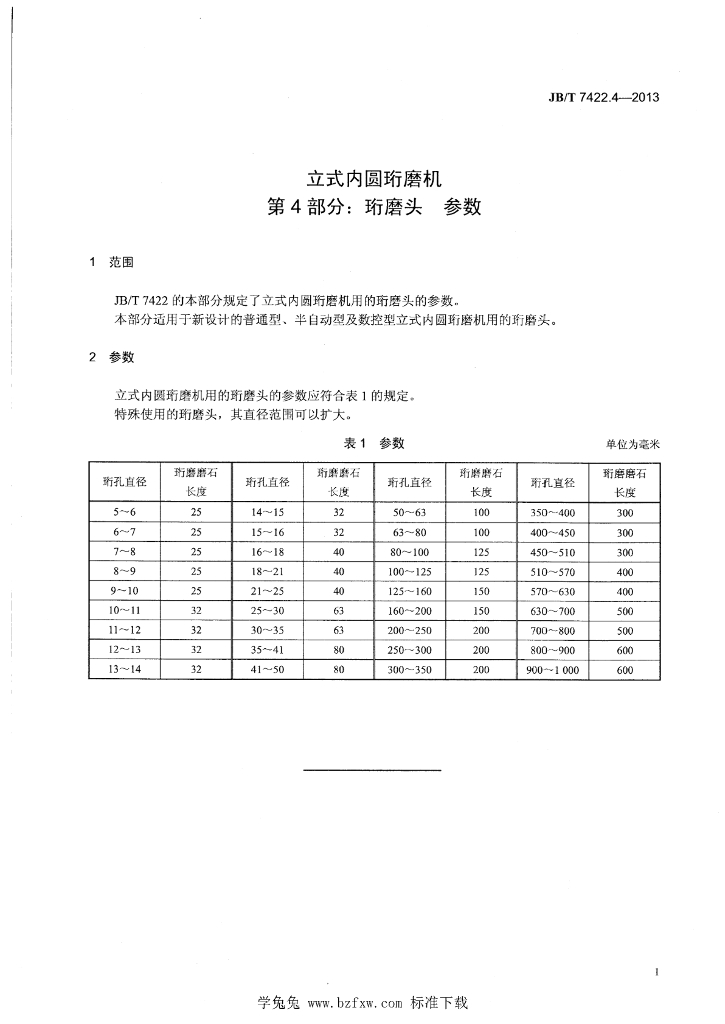 JB/T 7422.4-2013 标准预览