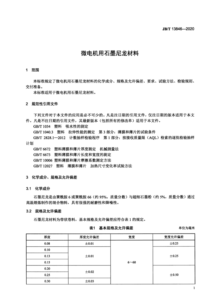 JB/T 13846-2020 标准预览