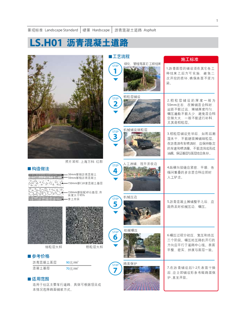 知名地产企业硬景标准化手册