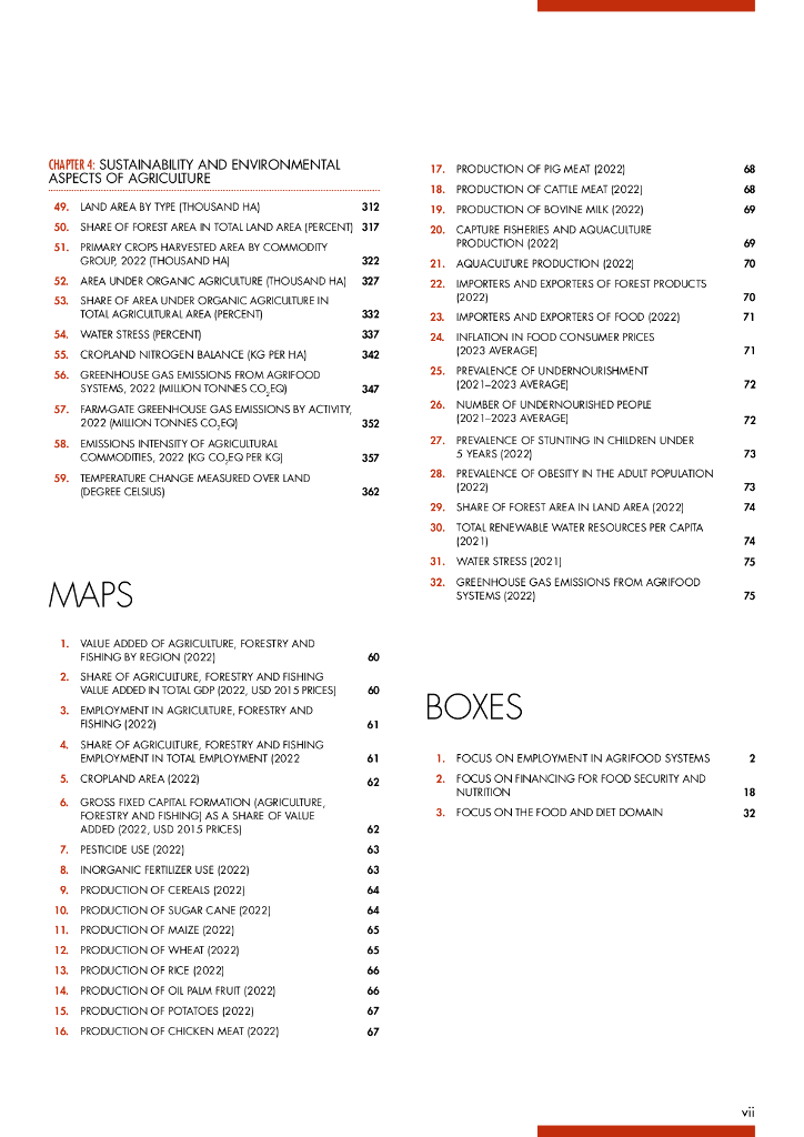 FAO联合国粮农组织：2024年世界粮食及农业统计年鉴报告（英文版）_第9页